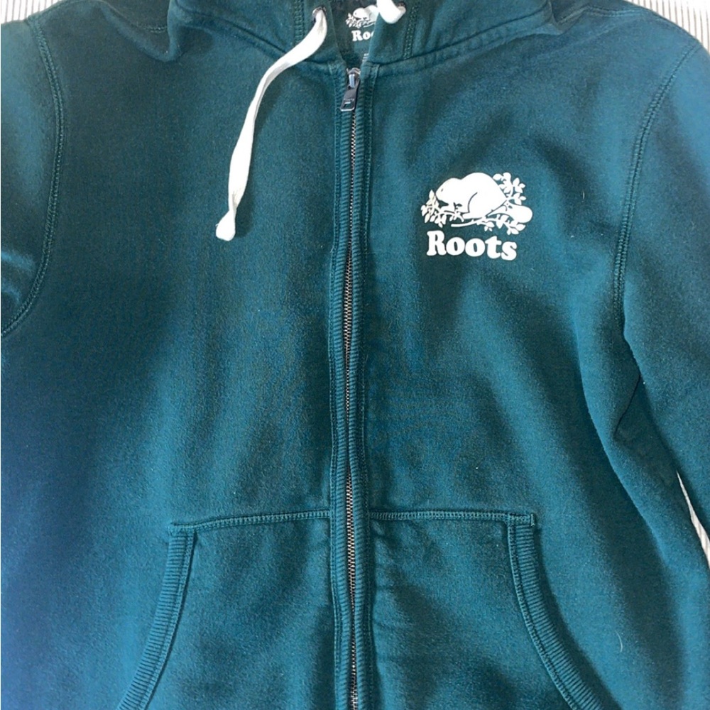 Roots Green Hoodie
